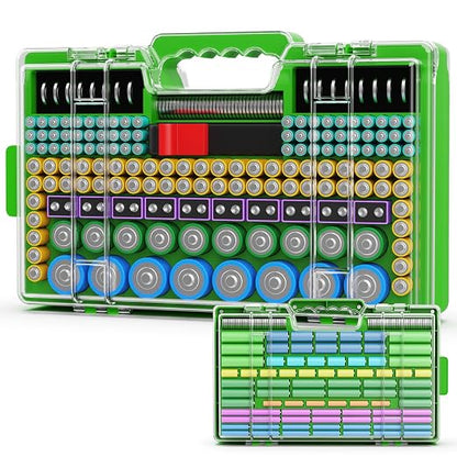Battery Organizer Storage Holder Box Case by Narotood