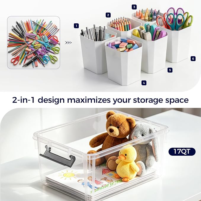 17 Qt Craft Organizers and Storage - Image 2