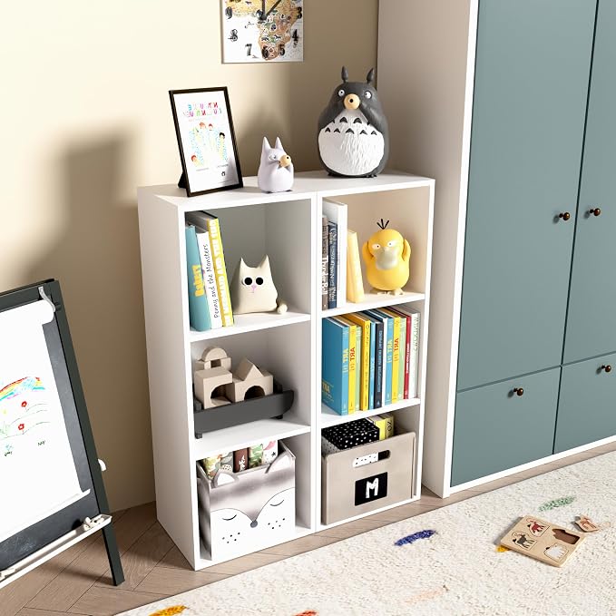 Wooden 3 Cube Storage Organizer, 3 Tier Storage Cubes Storage Display Cubby - Image 8