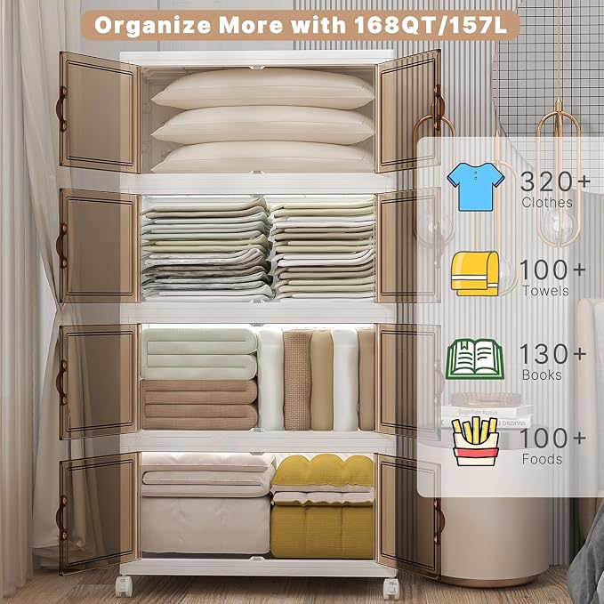 Extra Large Stackable Storage Bins - Image 7