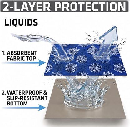 Drymate Premium Luxury Shelf & Drawer Liner, Thick Cushioned Fabric, - Image 9