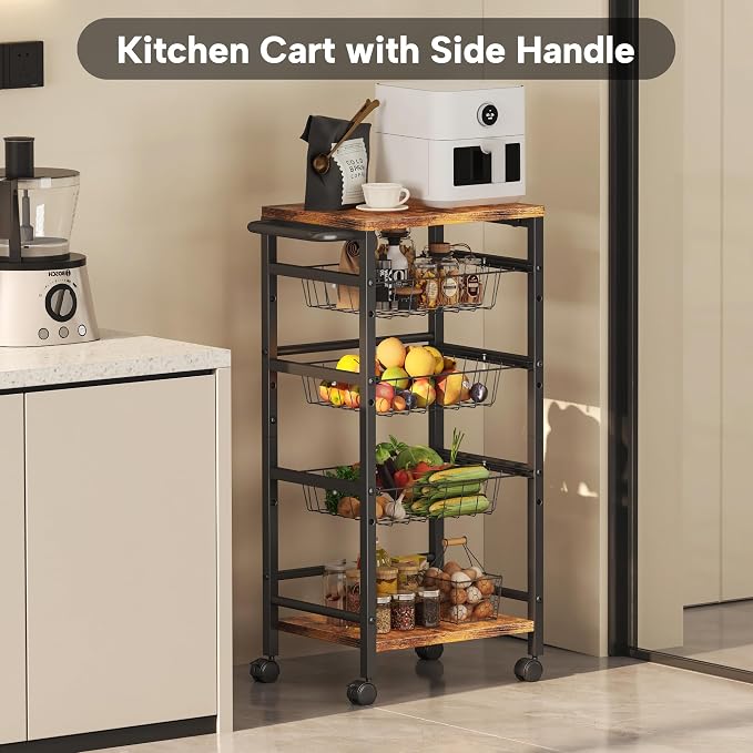 5-Tier Snack Organizer Cart - Image 2