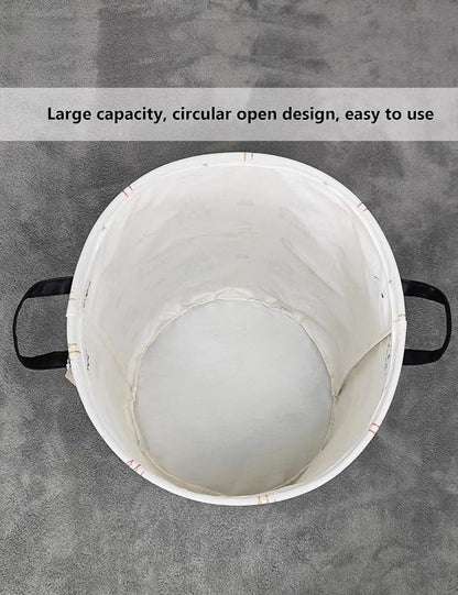 QUEENLALA Large Storage Basket, Laundry Hamper/Bathroom/Home Decor/Collapsible - Image 7