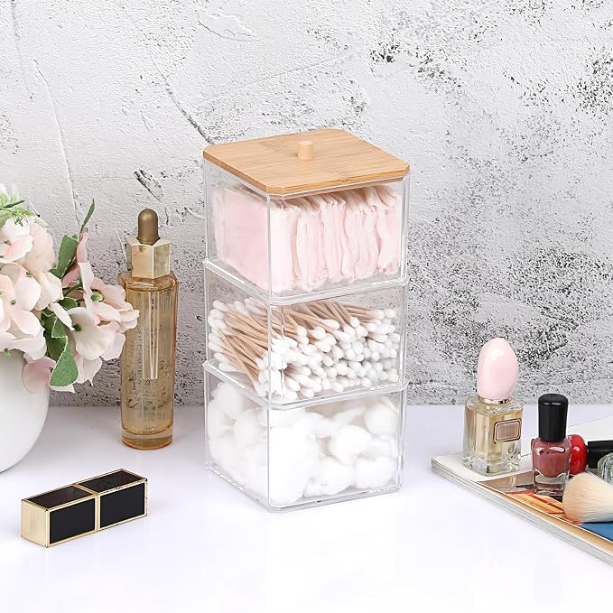 BTSKY Clear Stackable Paper Clip Holder - Image 5