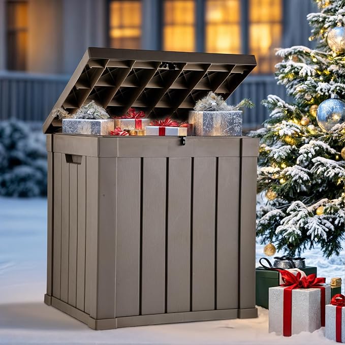 YITAHOME Deck Box, 51 Gallon Weatherproof Outdoor Storage Container - Image 2