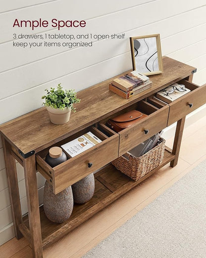 VASAGLE LIRY Collection Narrow Console Table - Image 4