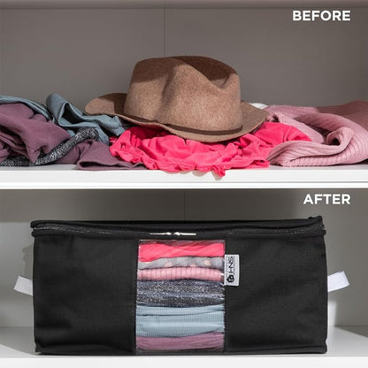 Cedar Clothes Storage Bag Organizer – Protects from Moths, Dirt & Dust – Set of - Image 8