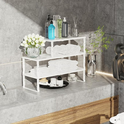 Expandable Stackable Spice Rack Organizer - Image 5