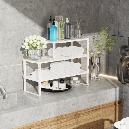 Expandable Stackable Spice Rack Organizer - Image 5