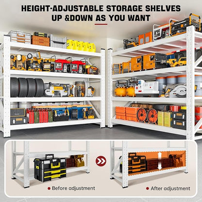 RAVIGIN 3000LBS Storage Shelves, Shelving Units Industrial Shelving - Image 5