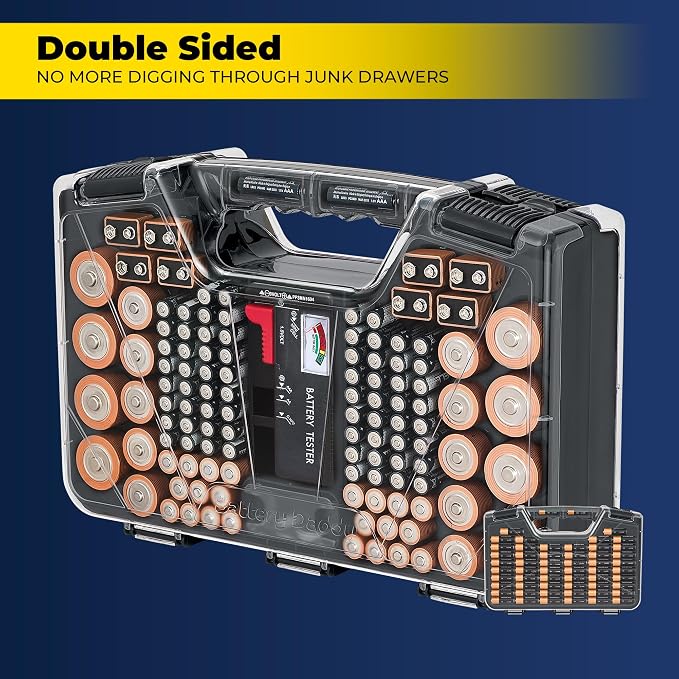 Ontel Battery Daddy Storage & Organizer Case - Image 4