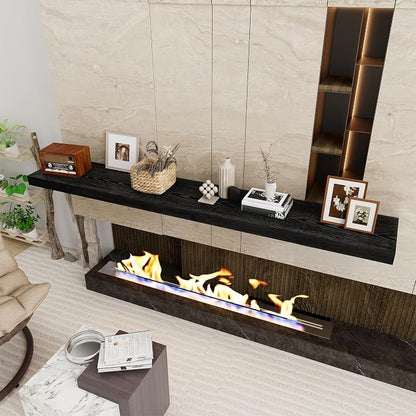 Fun Memories 72 Inch Floating Shelf, 12 Inch Deep Wall Shelf - Image 2