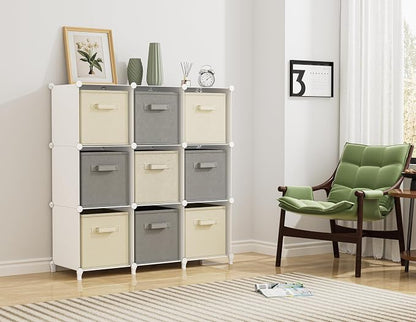HOMIDEC Closet Organizers and Storage, 9 Cube Storage Organizer, Storage Cubes - Image 5
