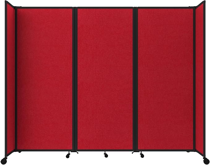 Versare Room Divider 360 Portable Wall Partition | Folding Panels | Large by VERSARE
