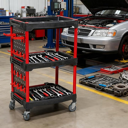 3-Tier Heavy-Duty Detailing Cart - Image 6