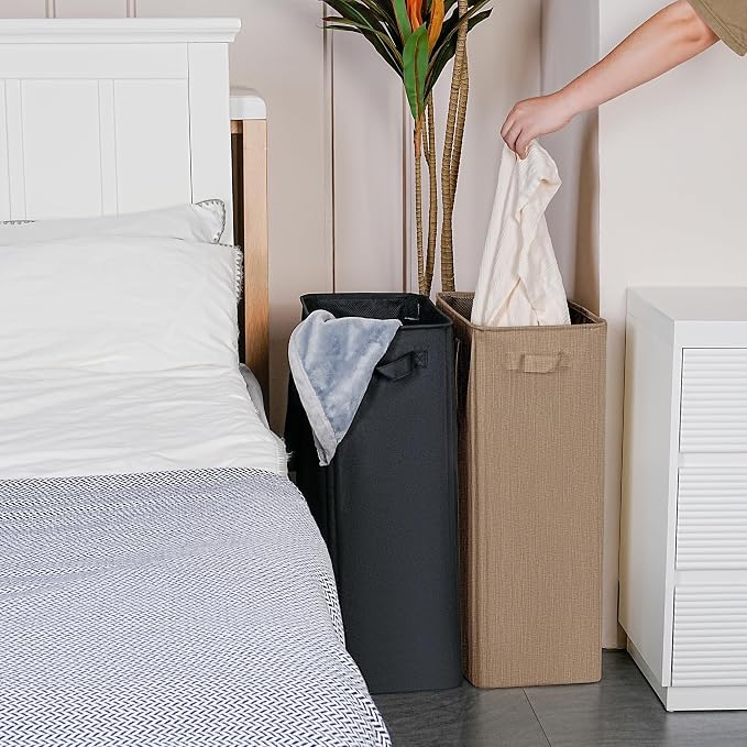 efluky Slim Laundry Basket, Narrow Laundry Hamper - Image 4