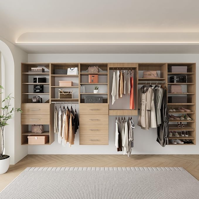 Tall Hanging Closet Unit, Modular System Organizer - Image 3