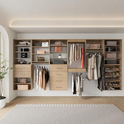 MODCART Tall Hanging Closet Unit, Modular Closet System, Wood Closet System - Image 4