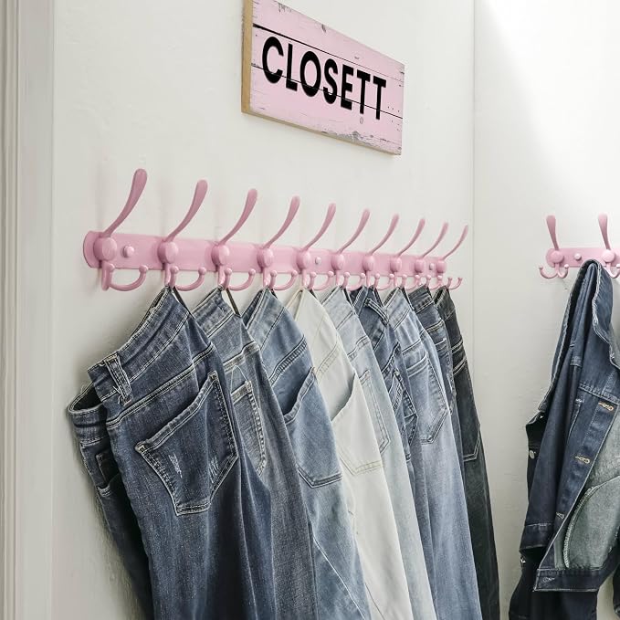 Dseap Coat Rack Wall Mount - Image 5