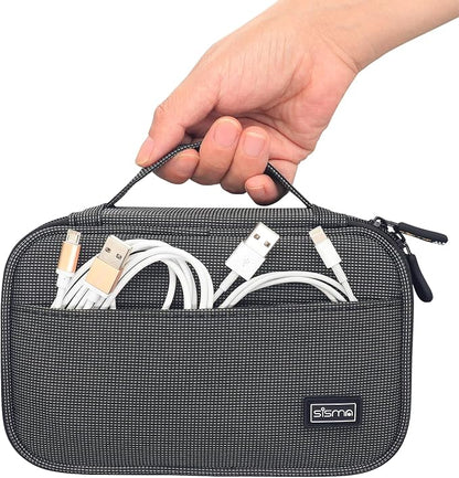 sisma Travel Electronics Organizer Small Carrying Case - Image 8