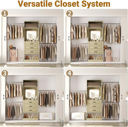 Unikito 48" W - 96” W Closet System - Image 2