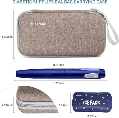 Insulin Cooler Travel Case, EVA Insulation Travel Medicine Kit - Image 5