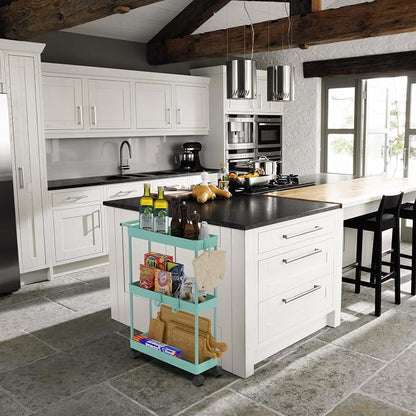 Simple Houseware 3-Tier Slim/Narrow Storage Cart - Image 7