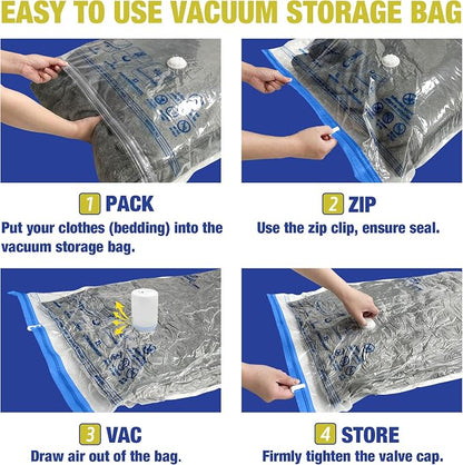 HIBAG Travel Vacuum Bags with Electric Pump - Image 5