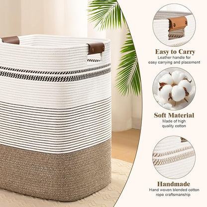 Laundry Hamper, 85L Tall Laundry Basket - Image 6
