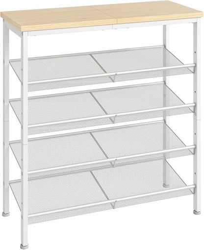 HOOBRO Shoe Rack for Entryway, 5-Tier Shoe Organizer by HOOBRO