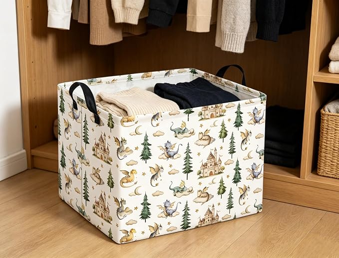 Rectangular Baby Kids Storage Basket - Image 6