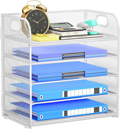 5-Tier Stackable Paper Organizer by Kinkota