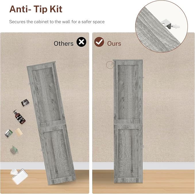 Iwell Tall Storage Cabinet - Image 9