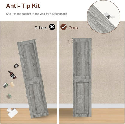 Iwell Tall Storage Cabinet - Image 9