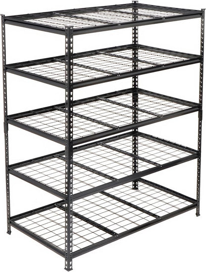 GDFStudio 5-Tier Storage Shelves, Adjustable Garage Storage Racks, Heavy-Duty - Image 4