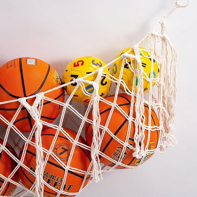 Sports Ball Storage Net, Hanging Basket Organizer Net - Image 6