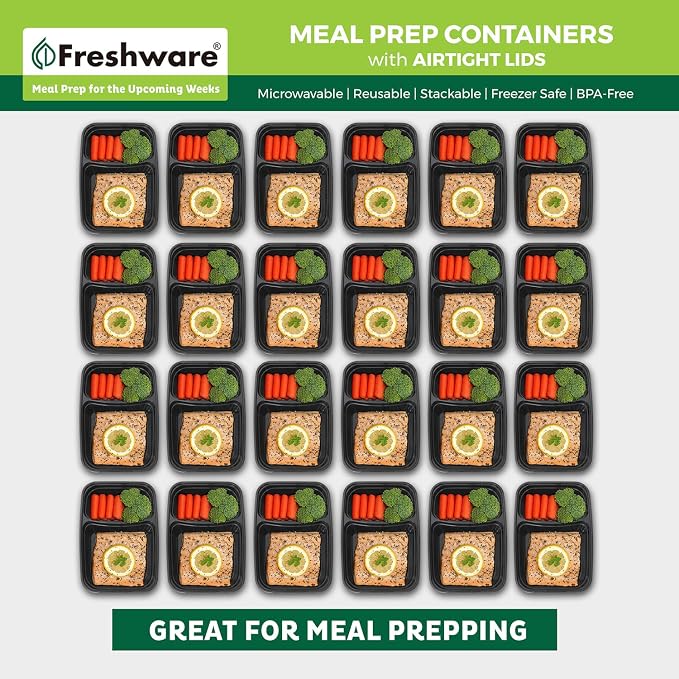 Freshware Meal Prep Containers - Image 3
