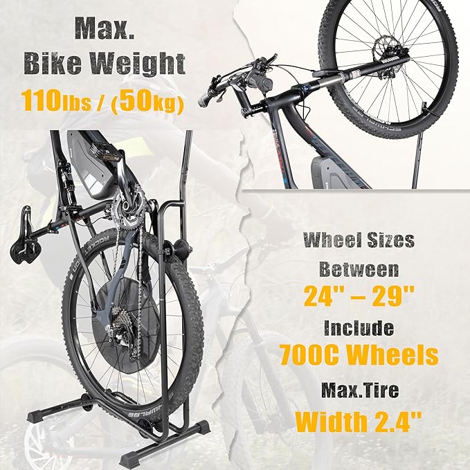CyclingDeal Upright Bike Stand - Image 2