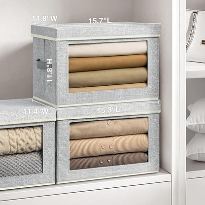 Homsorout Fabric Storage Bins - Image 2
