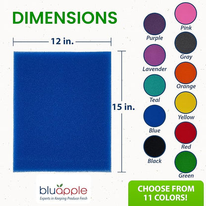 Bluapple FreshMats, Refrigerator Bin Liner, Fridge Drawer Mats, Crisper Life - Image 4