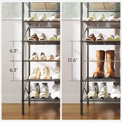 YATINEY 10 Tier Shoe Rack, Large Capacity Shoe Storage Organizer Holds 40 Pairs - Image 6