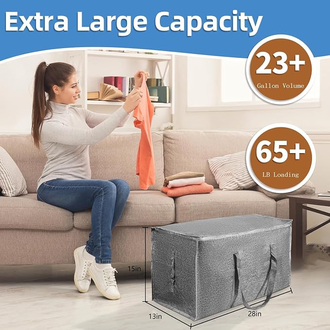 16 Pack-Extra Large Heavy Duty Moving Bags - Image 3
