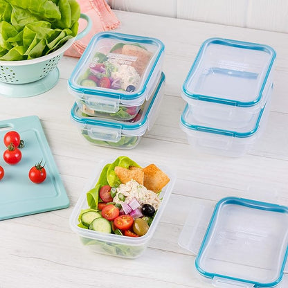 Snapware Total Solution 5-Pack Plastic Food Storage Containers Set, Leakproof & - Image 2