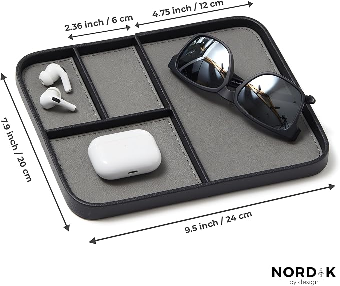 Nordik Leather Valet Tray - Image 6