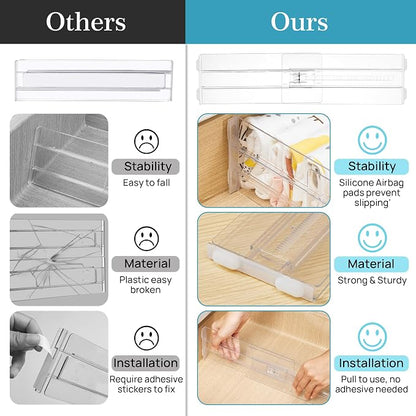 Vtopmart 8 Pack Drawer Dividers - Image 8