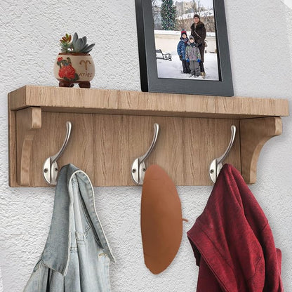 IBosins 30 Pack Heavy Duty Dual Coat Hooks Wall Mounted - Image 4