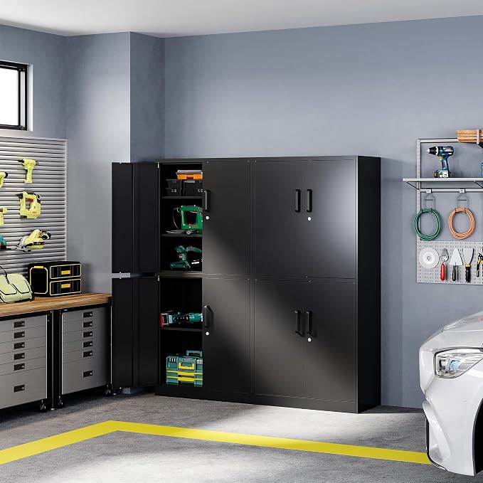 Letaya Metal Storage Cabinet - Image 4