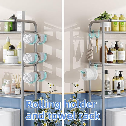 Simple Trending 3 Tier Over The Toilet Rack, Shelf Bathroom, Bathroom Stand - Image 6