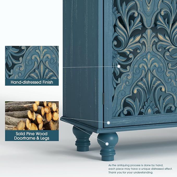 JOINICE 47" Tall Accent Cabinet - Image 4