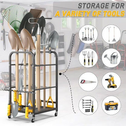 Ultrawall Garden Tool Organizer Stand, Yard Tool Storage Rack - Image 5